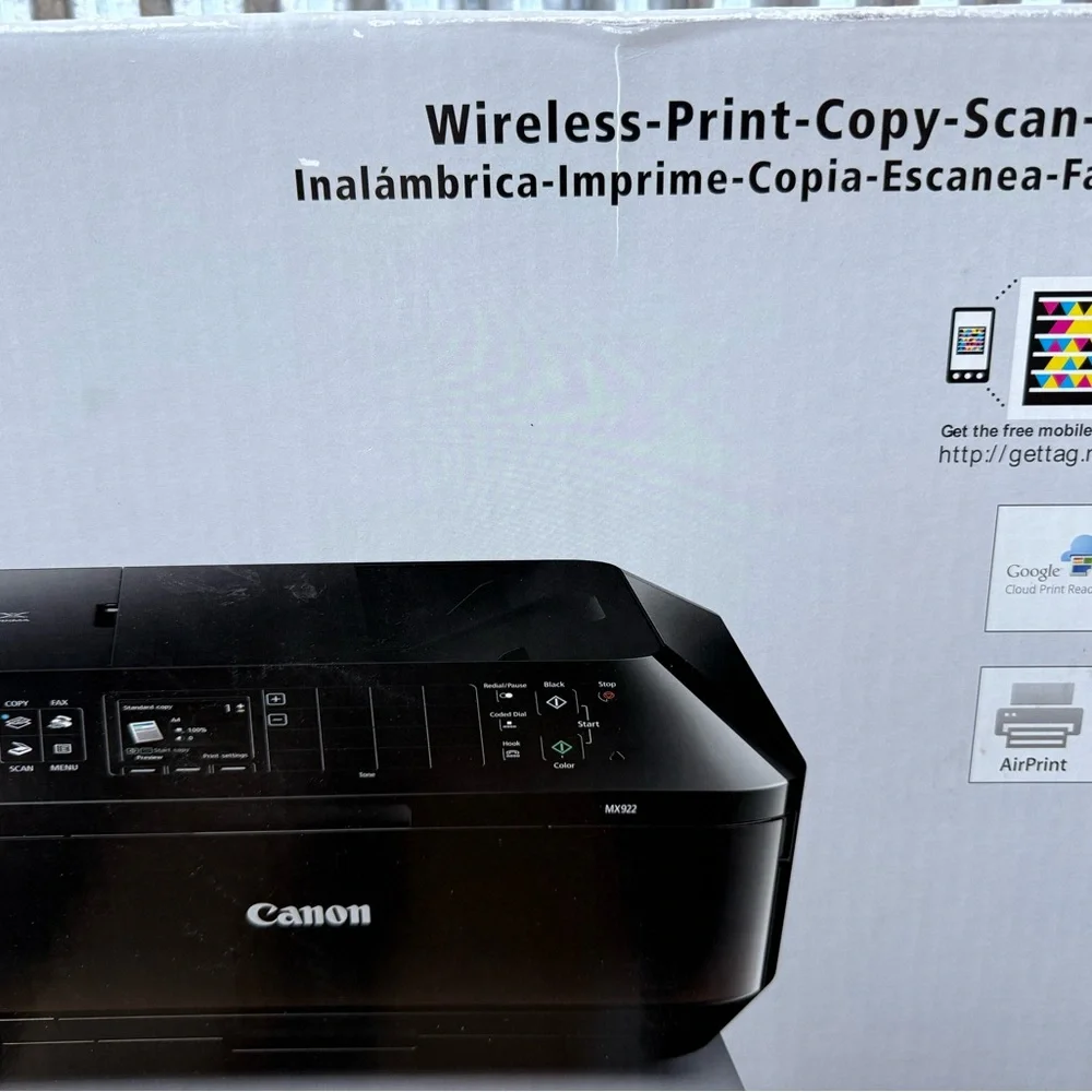 Canon Wireless All-in-One Printer in Black BRAND NEW SEALED